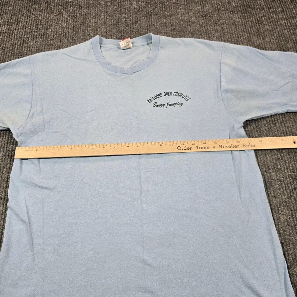 Vintage 90s Balloons Over Charlotte Shirt Men XL Bungy Jumping Single Stitch USA